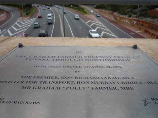 Graham Farmer Freeway tunnel