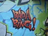 Tagging on Artrage building