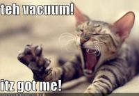 Teh vacuum!