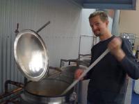 Brewing beer at Barleycorn Breweries in Oakleigh.