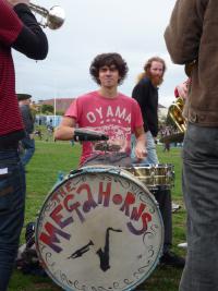 Drummer for the megahorns