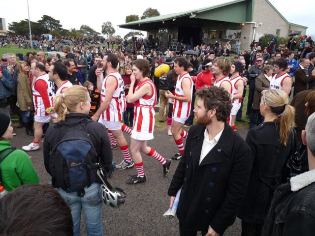 The Megahertz take the field