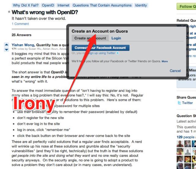 What’s wrong with “What’s wrong with OpenID?”