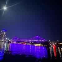 Bridge. Moon. 