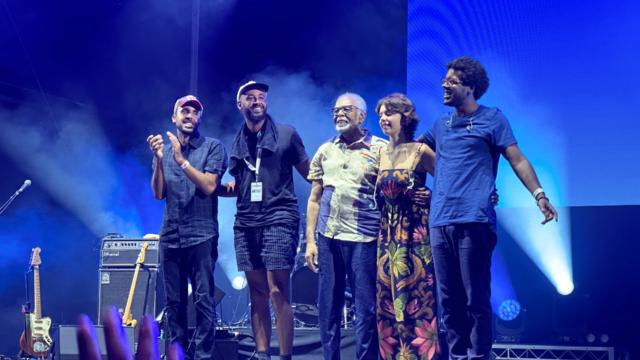 Gilberto Gil and family/band